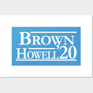 Mac Brown and Sam Howell For President Posters and Art